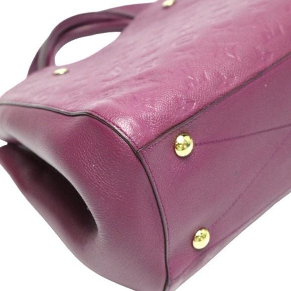 Louis Vuitton Monogram Montaigne MM 2way Purple Handbag - Picture 9 of 16